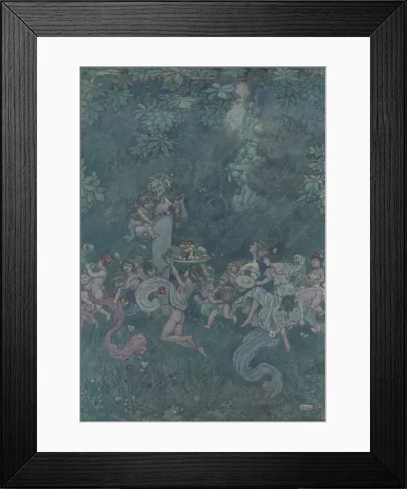 Framed Print : The Young Pan - Stage Six, c1920 Framed Print : The Young Pan - Stage Six, c1920