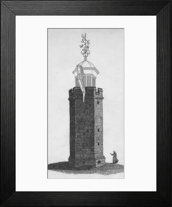 Framed Print : Ancient Conduit in the High Street, Maidstone, Kent, 1786, 1807. Artist: H Burgess Framed Print : Ancient Conduit in the High Street, Maidstone, Kent, 1786, 1807. Artist: H Burgess