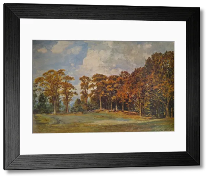 Framed Print : Grove at Bridgnorth, 1901 (1935). Artist: Philip Wilson Steer Framed Print : Grove at Bridgnorth, 1901 (1935). Artist: Philip Wilson Steer
