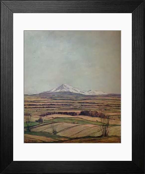 Framed Print : Ben Ledi, 1911 (1935). Artists: David Young Cameron, George Newnes Framed Print : Ben Ledi, 1911 (1935). Artists: David Young Cameron, George Newnes