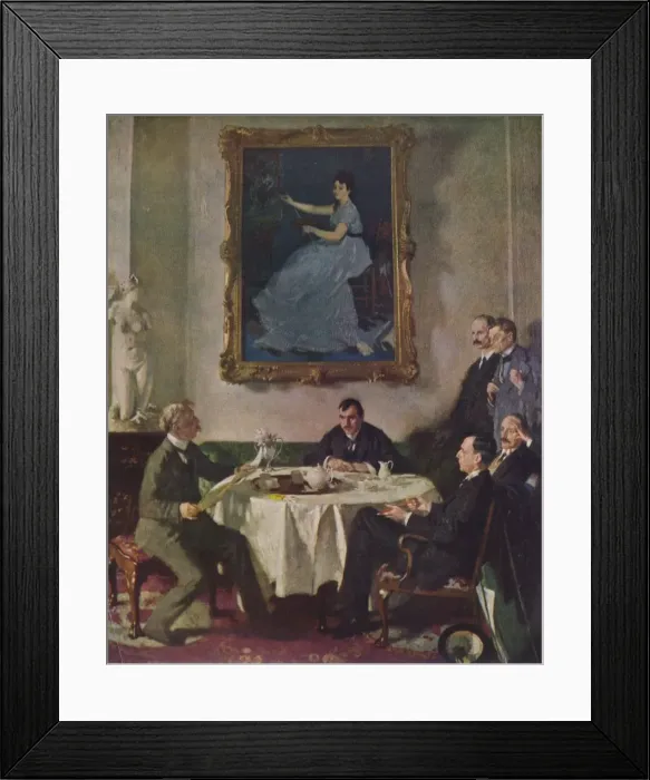 Framed Print : Homage to Manet, 1909 (1935). Artist: William Newenham Montague Orpen Framed Print : Homage to Manet, 1909 (1935). Artist: William Newenham Montague Orpen