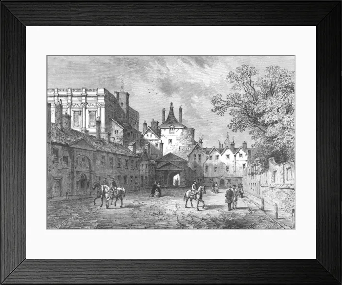 Framed Print : Scotland Yard, c1720 (1897) Framed Print : Scotland Yard, c1720 (1897)