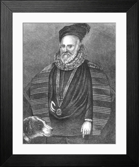 Framed Print : Sir Henry Lee of Ditchley, 1897 Framed Print : Sir Henry Lee of Ditchley, 1897