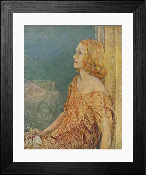 Framed Print : The Lady Melchett, 1935. Artist: Glyn Warren Philpot Framed Print : The Lady Melchett, 1935. Artist: Glyn Warren Philpot
