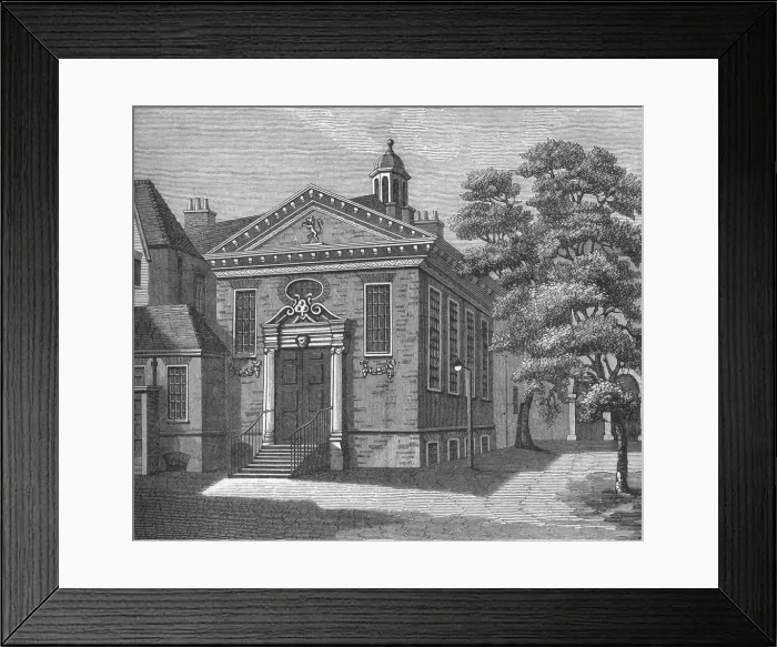 Framed Print : Lyons Inn, c1800 (1897). Artist: Samuel Ireland Framed Print : Lyons Inn, c1800 (1897). Artist: Samuel Ireland