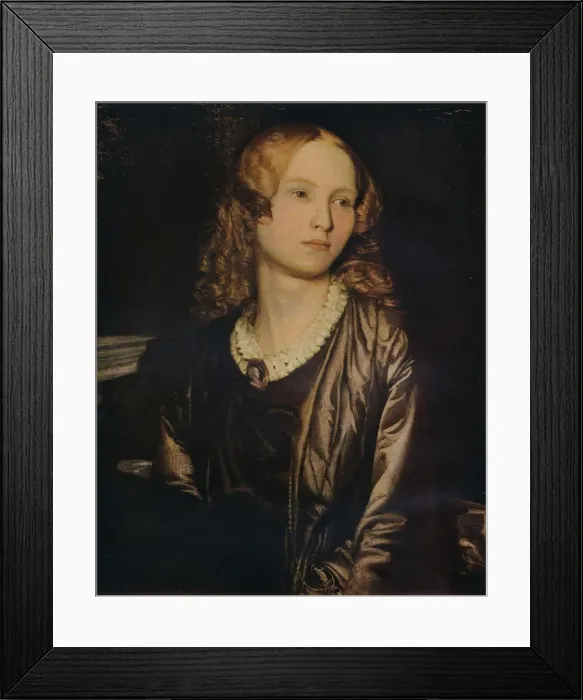Framed Print : Mary Ann, Wife of Leonard Collman, c1854 (1931). Artist: Alfred George Stevens Framed Print : Mary Ann, Wife of Leonard Collman, c1854 (1931). Artist: Alfred George Stevens
