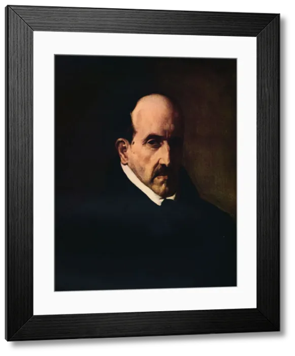 Framed Print : Portrait of Don Luis de Gongora, 1622 (1931). Artist: Diego Velasquez Framed Print : Portrait of Don Luis de Gongora, 1622 (1931). Artist: Diego Velasquez