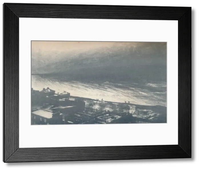 Framed Print : Avant La Tempete, c1855. Artist: Victor Hugo Framed Print : Avant La Tempete, c1855. Artist: Victor Hugo