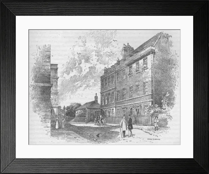 Framed Print : Office of the First Lord of the Treasury, 10 Downing Street, London, 19th century (1906) Framed Print : Office of the First Lord of the Treasury, 10 Downing Street, London, 19th century (1906)