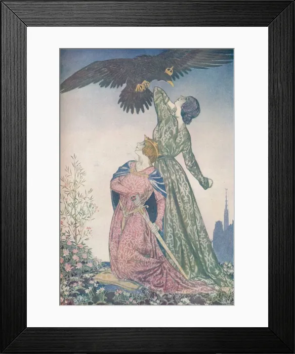 Framed Print : United Defence Against Aggression, c1917. Artist: Francis Ernest Jackson Framed Print : United Defence Against Aggression, c1917. Artist: Francis Ernest Jackson