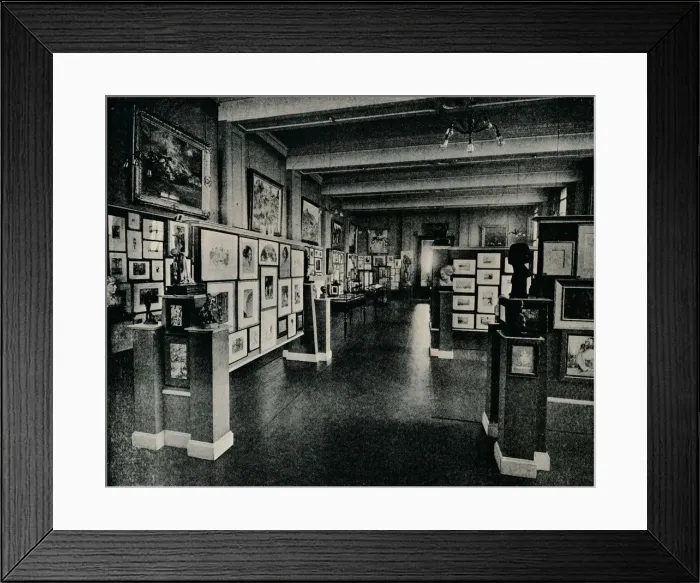 Framed Print : Walker Art Gallery, Liverpool, Autumn Exhibition, 1915 Framed Print : Walker Art Gallery, Liverpool, Autumn Exhibition, 1915