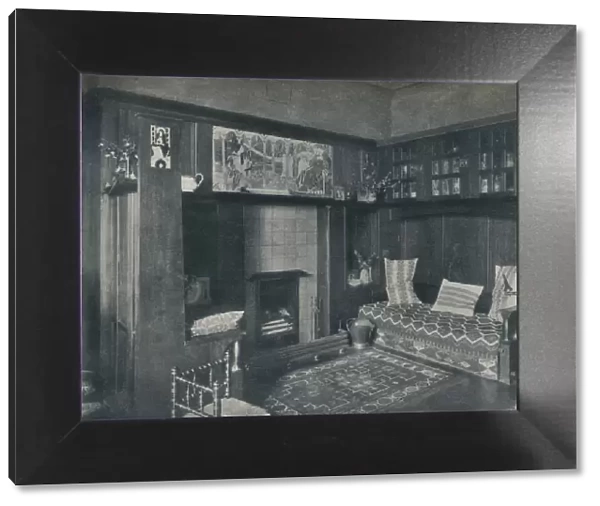 Drawing-Room Fireplace, c1902. Artists: John Gaff Gillespie, Unknown