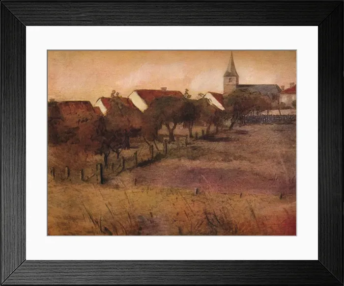 Framed Print : The Orchard, c1902. Artist: Manuel Robbe Framed Print : The Orchard, c1902. Artist: Manuel Robbe