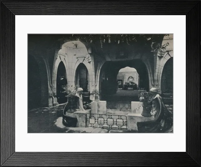 Framed Print : Hall in the German Section of the Turin Exhibition, 1902 Framed Print : Hall in the German Section of the Turin Exhibition, 1902