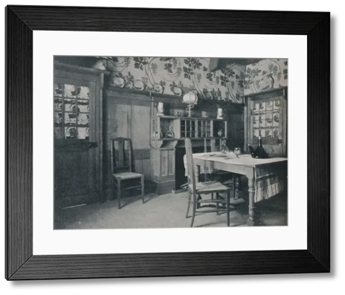 Framed Print : Dining Room, c1902 Framed Print : Dining Room, c1902