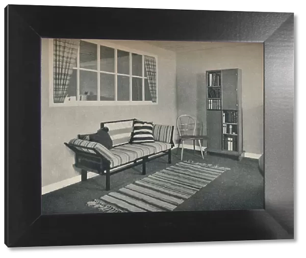 Corner of living room designed by Prof. Karl Pullich, 1928