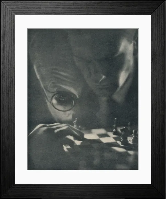 Framed Print : Chess Playing, c1928. Artist: Yvan Attal Framed Print : Chess Playing, c1928. Artist: Yvan Attal