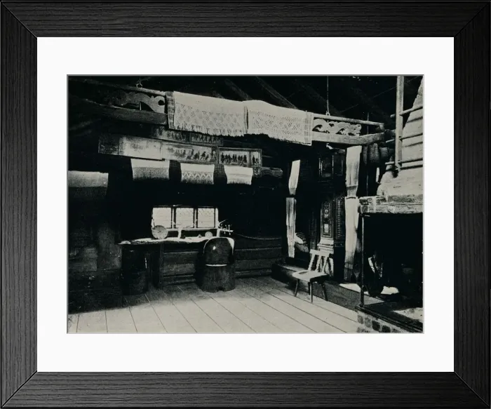 Framed Print : Interior From Mora, Skansen Open Air Museum, Stockholm, 1925 Framed Print : Interior From Mora, Skansen Open Air Museum, Stockholm, 1925