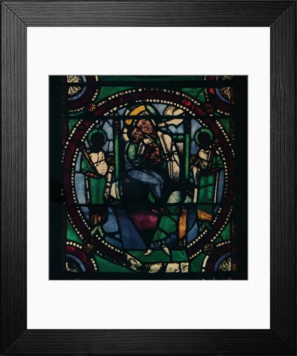 Framed Print : Medallion from the Church of St. Mary and All Saints, 1925 Framed Print : Medallion from the Church of St. Mary and All Saints, 1925