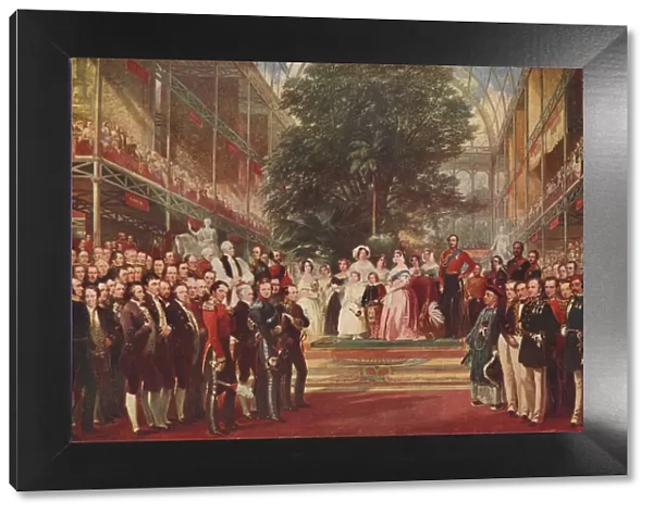 The opening of the Great Exhibition by Queen Victoria on 1 May 1851, (1906). Artist: Henry Courtney Selous