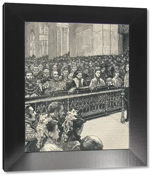 The Thanksgiving Service in St. Pauls Cathedral, 1906