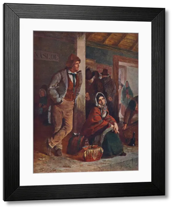 Framed Print : The Emigrants, 1864 (1906) Framed Print : The Emigrants, 1864 (1906)