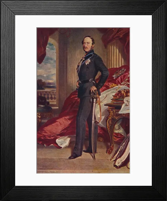 Framed Print : Albert, Prince Consort, 1859 (1906). Artist: Franz Xaver Winterhalter Framed Print : Albert, Prince Consort, 1859 (1906). Artist: Franz Xaver Winterhalter