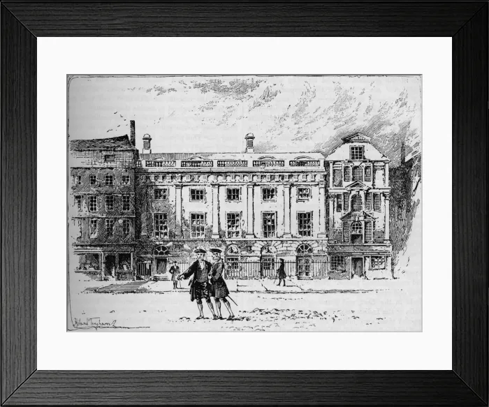 Framed Print : The old East India House in 1630 (1905) Framed Print : The old East India House in 1630 (1905)