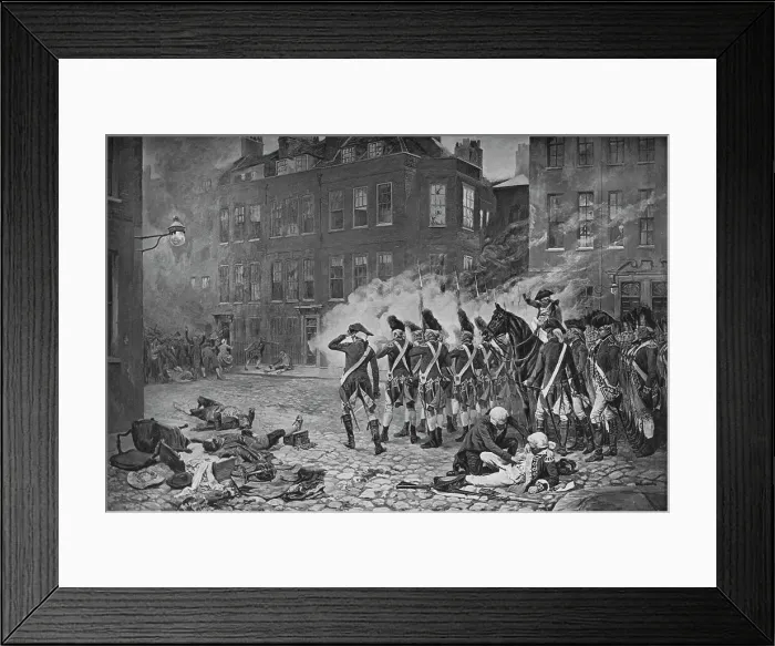 Framed Print : The Gordon Riots, London, 1780 (1905) Framed Print : The Gordon Riots, London, 1780 (1905)