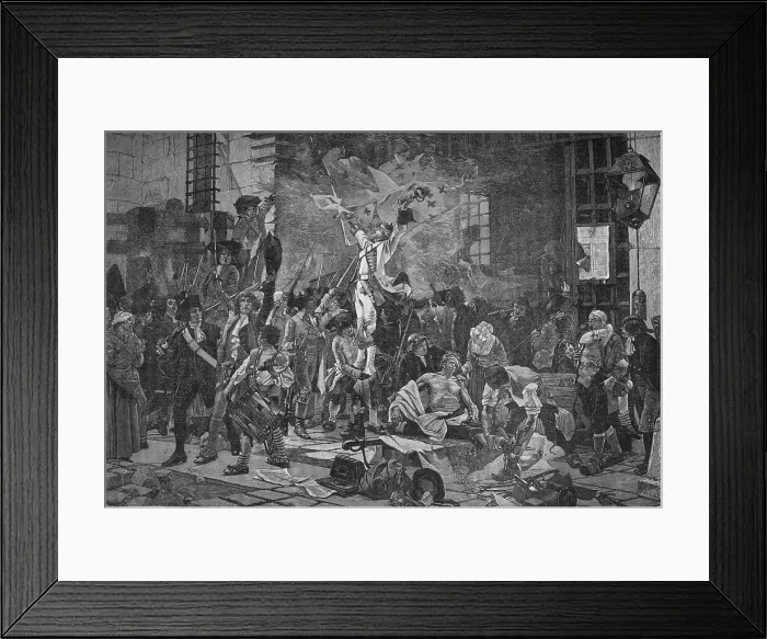 Framed Print : The conquerors of the Bastille, 1789 (1905) Framed Print : The conquerors of the Bastille, 1789 (1905)