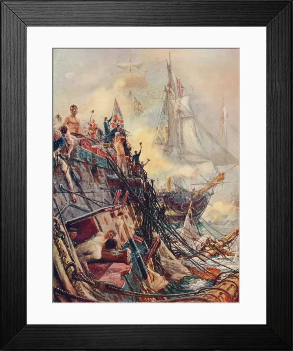 Framed Print : Crippled But Unconquered (1905) Framed Print : Crippled But Unconquered (1905)