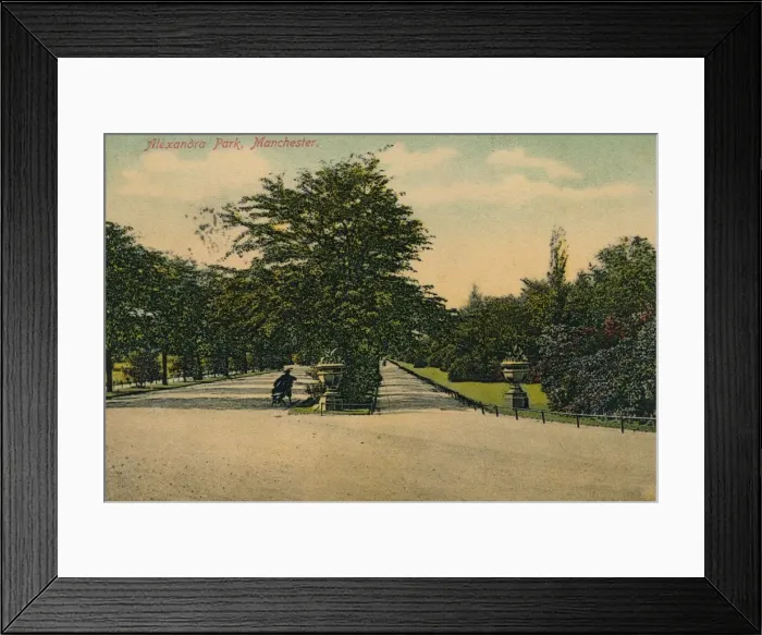 Framed Print : Alexandra Park, Manchester, c1905 Framed Print : Alexandra Park, Manchester, c1905