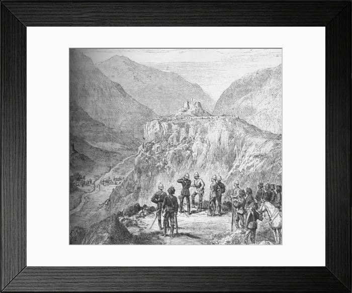 Framed Print : The fort of Ali Masjid in the Khyber Pass, 1908 Framed Print : The fort of Ali Masjid in the Khyber Pass, 1908