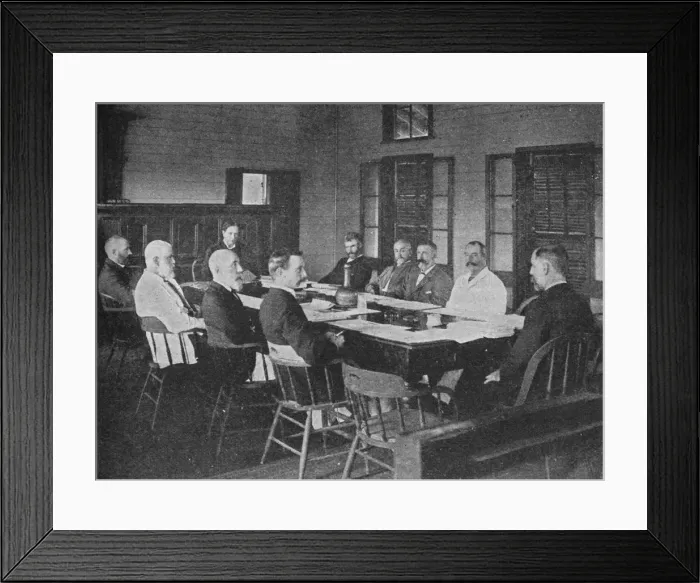 Framed Print : Parliaments of Britains overseas dominions: the Legislative Council of Fiji in session, 1909 Framed Print : Parliaments of Britains overseas dominions: the Legislative Council of Fiji in session, 1909