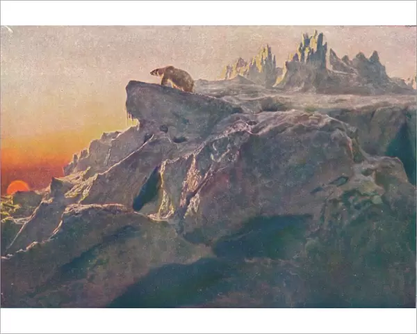 Beyond Mans Footsteps, 1894 (1909). Artist: Briton Riviere