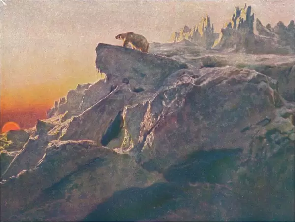 Beyond Mans Footsteps, 1894 (1909). Artist: Briton Riviere