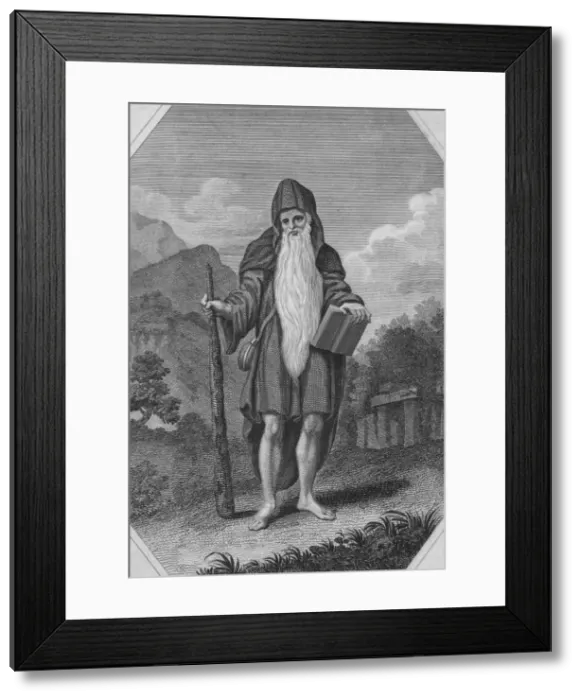 Framed Print : A Druid, 1803. Artist: King Framed Print : A Druid, 1803. Artist: King