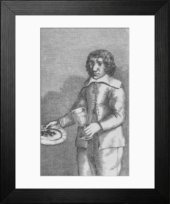 Framed Print : F. Battalia; The Stone Eater, c1869 Framed Print : F. Battalia; The Stone Eater, c1869