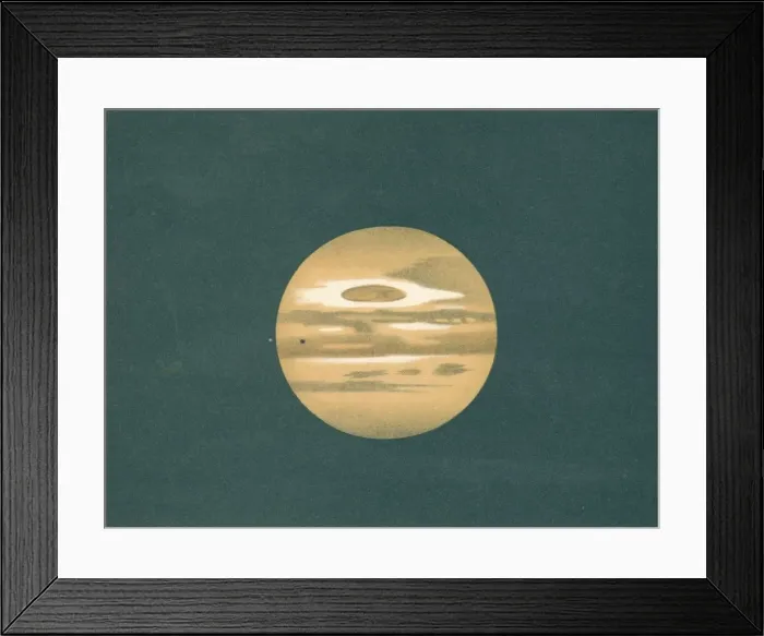 Framed Print : Planeten - Fig. 1. Jupiter, c1902 Framed Print : Planeten - Fig. 1. Jupiter, c1902