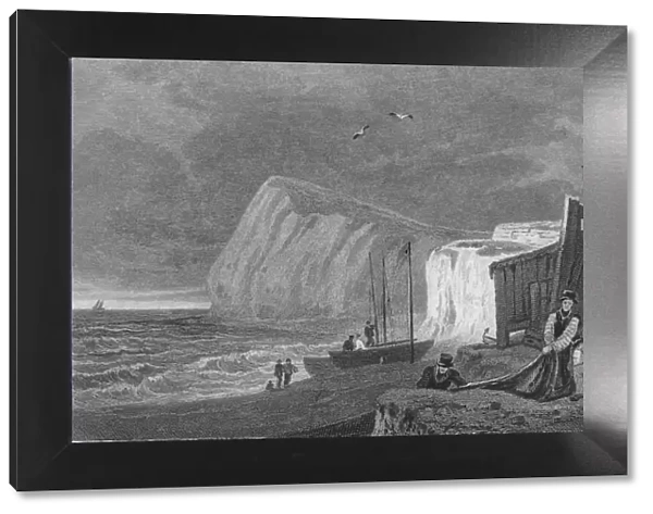 Shakeseares Cliff, Dover. Kent, 1831. Artists: Henry Gastineau, Henry Adlard