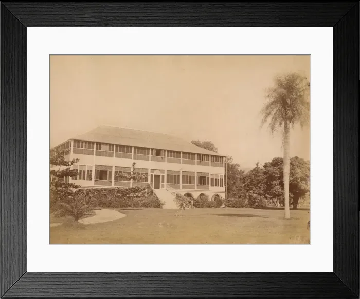 Framed Print : Government House, near Kingston, Jamaica c20th century Framed Print : Government House, near Kingston, Jamaica c20th century
