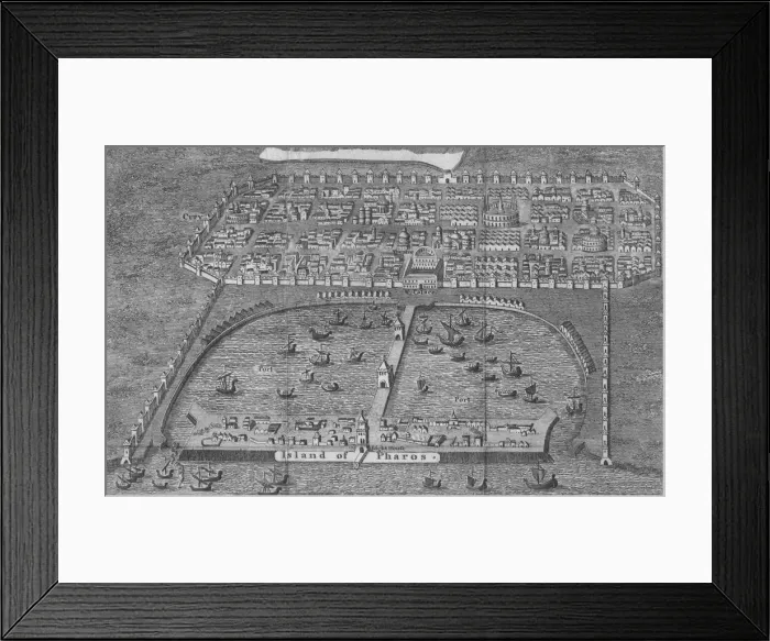 Framed Print : Alexandria, c1826. Artist: Robert Scott Framed Print : Alexandria, c1826. Artist: Robert Scott