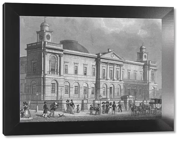 The Register Office, Princes Street, 1829. Artist: Alexander McClatchie