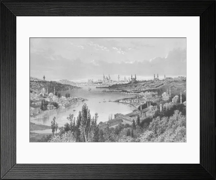 Framed Print : Constantinople, c19th century. Artist: McFarlane and Erskine Framed Print : Constantinople, c19th century. Artist: McFarlane and Erskine