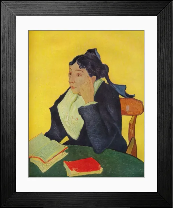 Framed Print : L Arlesienne, c1888. Artist: Vincent van Gogh Framed Print : L Arlesienne, c1888. Artist: Vincent van Gogh