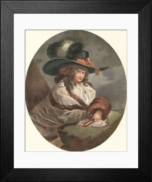 Framed Print : Constantia, c1788 Framed Print : Constantia, c1788