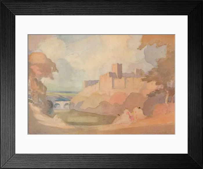 Framed Print : Romance, c1916. Artist: Hugh Bellingham-Smith Framed Print : Romance, c1916. Artist: Hugh Bellingham-Smith