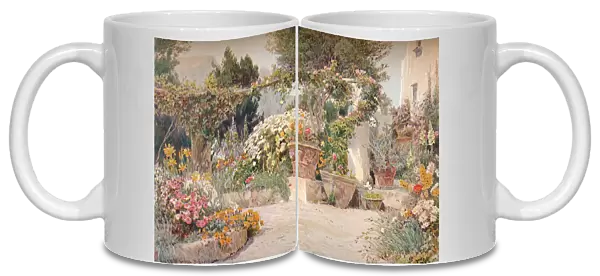 An Italian Garden, c1903. Artist: George Samuel Elgood