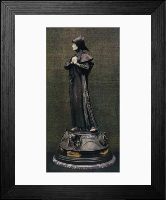 Framed Print : Guineveres Redeeming, c1897. Artist: Sir William Reynolds-Stephens Framed Print : Guineveres Redeeming, c1897. Artist: Sir William Reynolds-Stephens