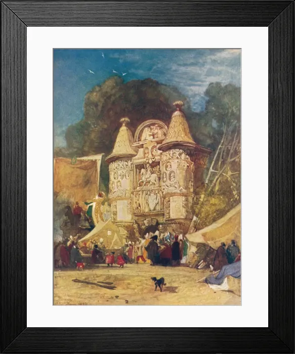 Framed Print : Gateway of the Abbey Aumale, Normandy, 1832. Artist: John Sell Cotman Framed Print : Gateway of the Abbey Aumale, Normandy, 1832. Artist: John Sell Cotman